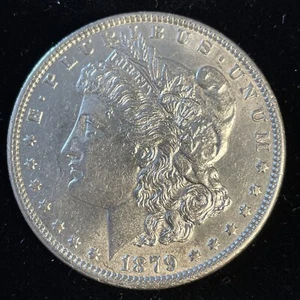 1879 P Morgan Dollar, Nice Circulated Coin Silver - Picture 1 of 2