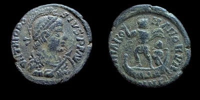 Ancient Roman Empire Coin Theodosius I 379-395AD. Æ 22 mm, 5,23 g - Image 1 of 3