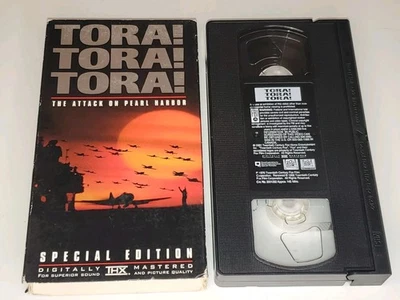 Vintage TORA! TORA! TORA! The Attack on Pearl Harbor War Movie Film VHS Tape Fox - Image 1 of 4