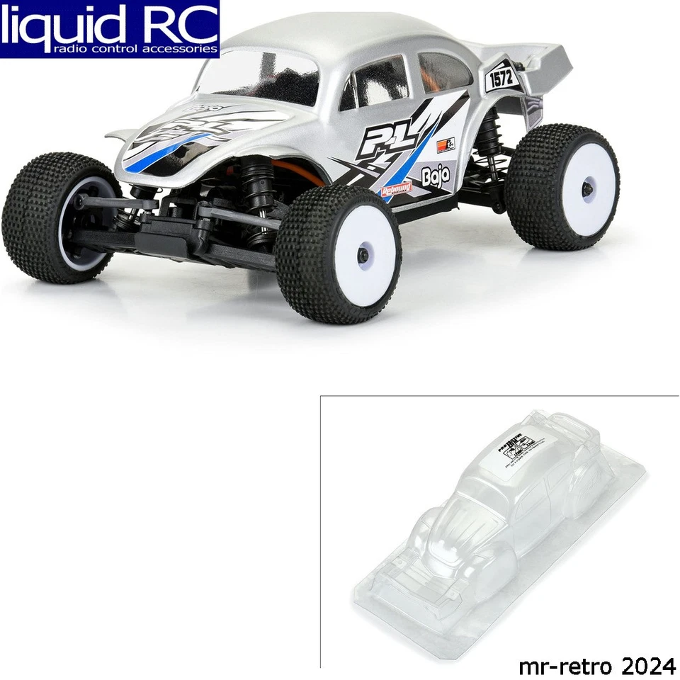 Pro-Line 370300 VW Baja Bug Clear Body for Losi Micro-T - Image 1 of 1