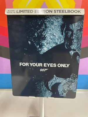 For Your Eyes Only (Blu-ray, Limited Edition Steelbook 2023) 007 Bond w/ j card Foto 1 de 4