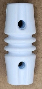 Antenna Insulators for Shortwave, Ham, CB Antennas Two Dog Bon Style Plastic  - Afbeelding 1 van 4