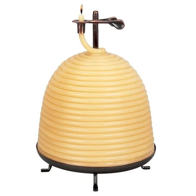 Candle by the Hour 160-Hour Beehive Candle, Eco-friendly Natural Beeswax with... - Image 1 of 2