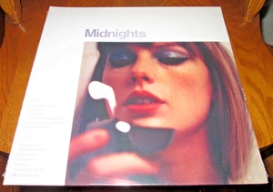 TAYLOR SWIFT MIDNIGHTS LP NEW SEALED COLORED VINYL TARGET EXCLUSIVE - Picture 1 of 2
