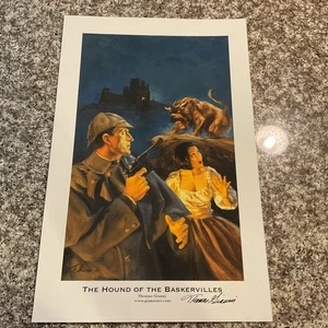 11x17 The Hounds Of The Baskervilles Lithograph Signed By Thomas Gianni - Picture 1 of 15