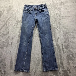 Cowgirl Tuff Co Just Tuff Jeans Womens 24x31 Blue Denim Bootcut Western Stretch - Picture 1 of 11