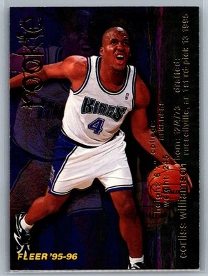 1995-96 Fleer #318 Corliss Williamson - Image 1 of 2
