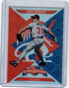 Panini Crusade Greg Maddux Orange Prizm Foil #46/49 Braves 2025 - Imagen 1 de 1