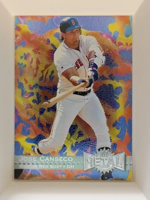 1996 Metal Universe Jose Canseco Boston Red Sox #12 - Image 1 of 2