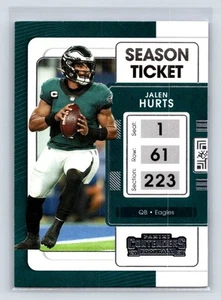 Jalen Hurts 2021 Panini Contenders #79 Philadelphia Eagles 3-14 - Picture 1 of 2