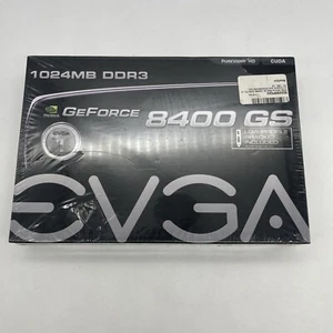Nvidia GeForce 8400 gs 1024MB DDR3 HD video graphics card New - Picture 1 of 4