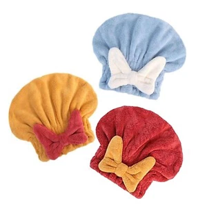 Super Absorbent Hair Towel Wrap for Wet Hair, Hair Drying Towels Microfiber - Picture 1 of 15