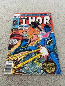 The Mighty Thor 269 Fine+ 6.5 Blastaar Stiltman Sif 1977 Marvel - Foto 1 di 4