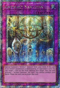 Yu-Gi-Oh! Artifact Sanctum RA04-EN217 Quarter Century Rare - Picture 1 of 1