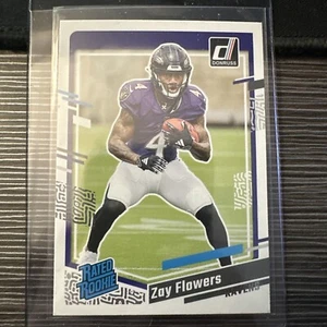2023 Panini Donruss - Rated Rookie #307 Zay Flowers (RC) - Bild 1 von 2