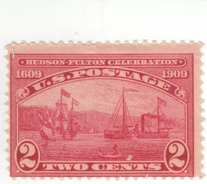 Scott #372 - 2c Carmine - Hudson-Fulton - MNH - Bild 1 von 2