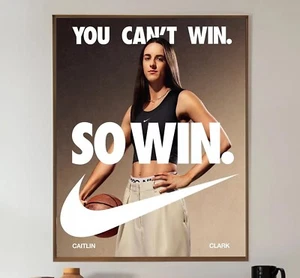 Caitlin Clark You Can’t Win So Win New Song For The Super Bowl LIX Poster - Picture 1 of 3