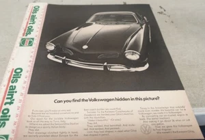 VW Volkswagen KARMANN GHIA   Sales Advert  - Picture 1 of 1