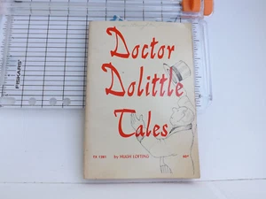 Vtg. Doctor Doolittle Tales Dale Lofting, humor illustrated 1st PB printing 1968 - Picture 1 of 3