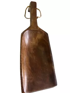 Antique Wood Scoop - Picture 1 of 8