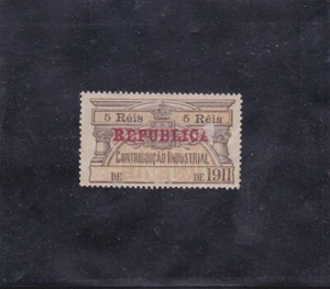 PORTUGUESE INDUSTRIAL CONTRIBUTION STAMP (1911)  MNH - Picture 1 of 1