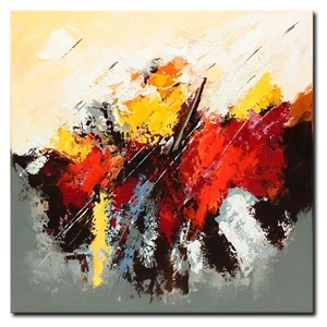 ORIGINAL Acryl Bild Gemälde Landschaft Abstrakt Malerei Kunst Modern HANDGEMALT - Bild 1 von 7