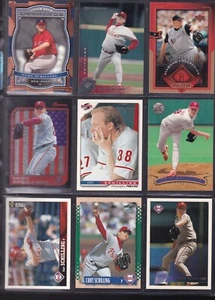 Curt Schilling Boston Red Sox Phillies Diamondbacks 9 Karten Baseball Lot - Bild 1 von 2