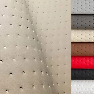 5m ALLE 2,2 cm PUNKTIEREN Öko-Leder SOFT Kunstleder Polsterstoff Automaterial GT - Bild 1 von 12