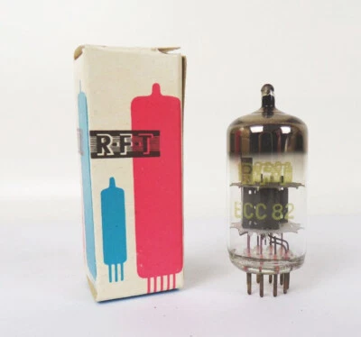 Tubo RFT ECC82 Tubo RDA Nunca Usado Nuevo de Lote Antiguo Foto 1 de 3