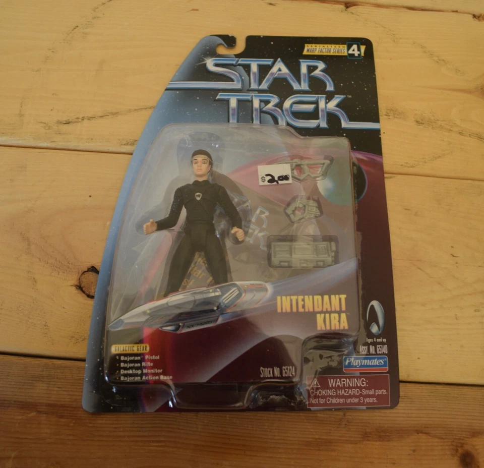 Figura de acción Playmates Star Trek Deep Space Nine Warp Factor S4 Intendant Kira Foto 1 de 3
