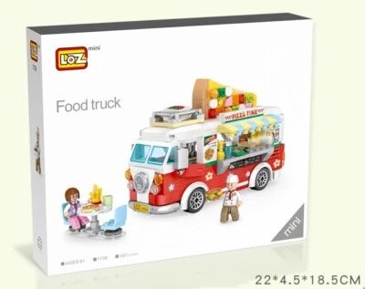 Brand new stacking blocks  #1739 Pizza Truck - Image 1 of 4