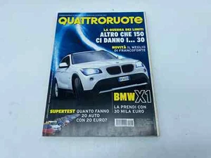 RIVISTA QUATTRORUOTE ANNATA 2009 OTTOBRE GIORNALE LIBRO - Bild 1 von 2