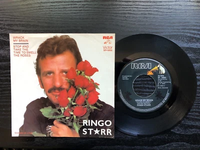 Beatles Ringo Starr WRACK MY BRAIN 1981 RCA Mexico Bifold sleeve VG+/VG - Image 1 of 4