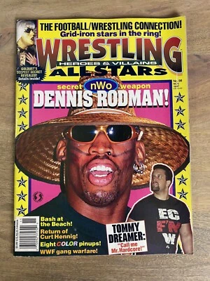 Revista Wrestling All Stars #98 noviembre 1997 Dennis Rodman Foto 1 de 4