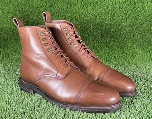 Meermin Eiche Antik Leder 'Hiro' Shearling gefütterte Stiefel 101787 | Gr. 9UK - Bild 1 von 20