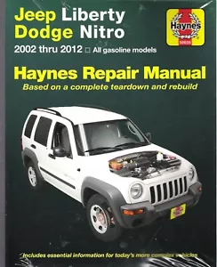 2002-2012 Jeep Liberty Dodge Nitro Haynes Repair Service Shop Manual Book 3467 - Picture 1 of 1