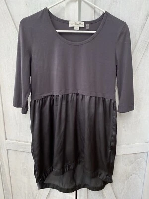 Top túnica transparente Simply Noelle para mujer S/M (8/10) gris caprichoso fiesta rave Foto 1 de 4