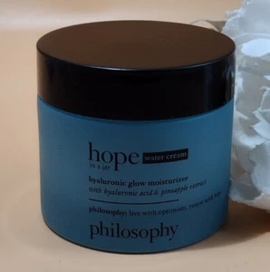 Philosophy Renewed Hope In A Jar Water Cream Hyaluronic Glow Moisturizer 4 fl - Picture 1 of 7