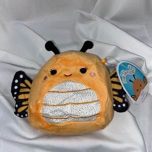 Squishmallow Mony the Orange Butterfly 5" Orange Black Butterfly Walgreens - Picture 1 of 5
