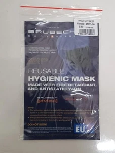 REUSABLE PROTECTIVE FACE MASK. TWO-LAYER 100% COTTON | x3 Masks - Picture 1 of 5