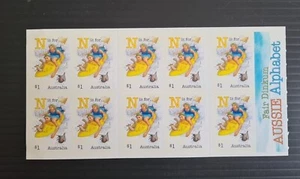 AUSTRALIA - 2016 FAIR DINKUM ALPHABET UNFOLDED BOOKLET OF 10 *FREE POSTAGE* - Picture 1 of 2