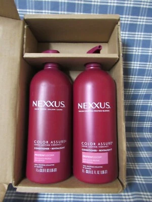 Nexxus Color Assure Hair Conditioner. (2 - 33.8 oz Bottles) FAST FREE SHIPPING. - Image 1 of 4