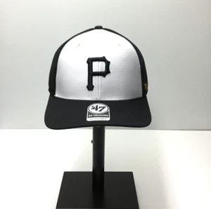Pittsburgh Pirates White Freshman 47 Trucker adjustable mesh snapback - Picture 1 of 4