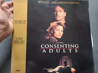 Consenting Adults Laserdisc extended play 1992 Kevin Kline EXCELLENT condition - Image 1 of 4