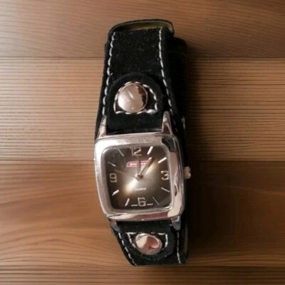 Relógio feminino analógico quartzo couro genuíno Dickies bateria nova - Imagem 1 de 4