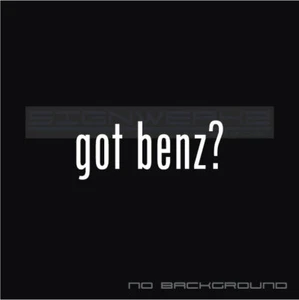 got benz decal Sticker Die Cut Decal Self Adhesive Pair - Bild 1 von 12