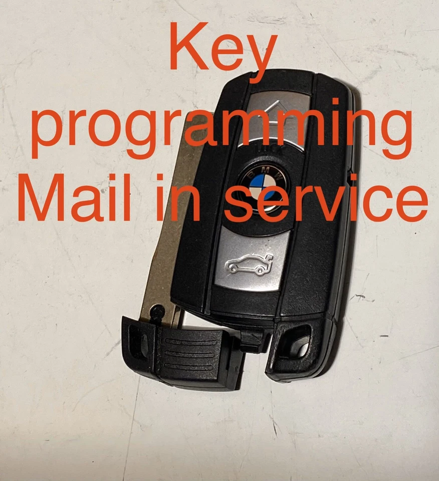 BMW E70 E60 E90 SERIES 3 5 Smart Key CAS2 CAS 3 KEY PROGRAMMING SERVICE MAIL IN - Image 1 of 1
