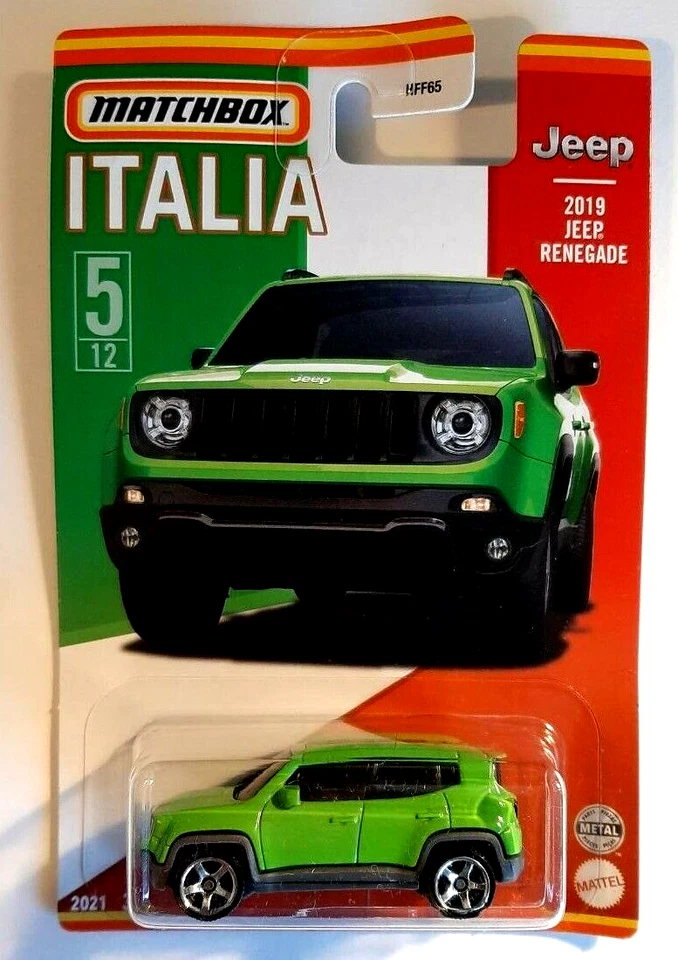Matchbox Italia 2019 Jeep Renegade - Immagine 1 di 1