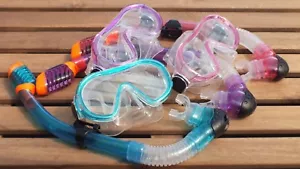 Children Mask and Dry Snorkel Set for 5-12 years old WIL-DS-17 Snorkeling - Picture 1 of 17