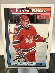 Sergei Nemchinov #514 O-Pee-Chee Hockey 1991 “Future NHLer” New York Rangers - Picture 1 of 2